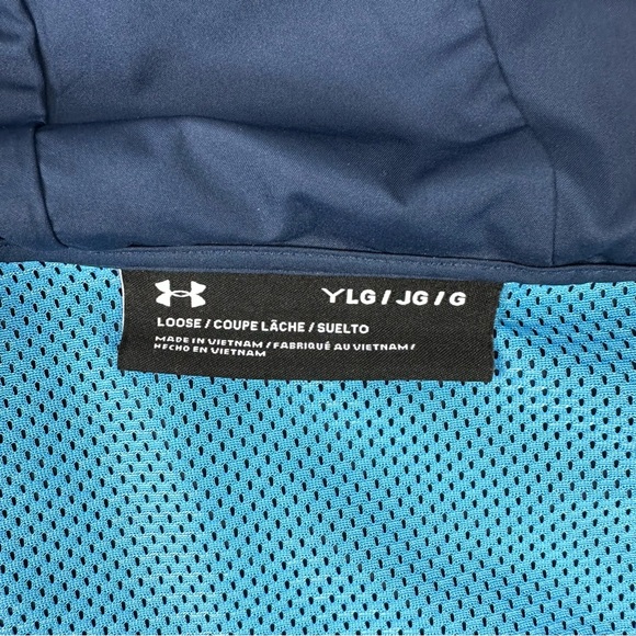 Under Armour Boys YLG Sackpack Hooded Jacket - Picture 10 of 15